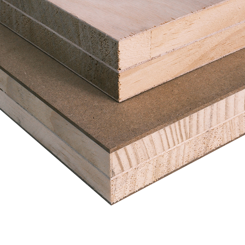 5-kerroksinen Double Core Blockboard